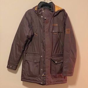 Columbia  Men’s Barlow Pass 550 Turbo Down Jacket - New Cinder